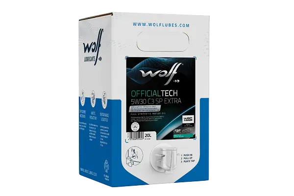 Моторна олива WOLF OFFICIALTECH 5W30 C3 SP EXTRA
