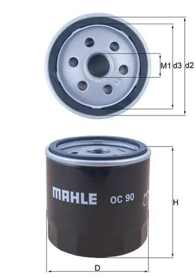 KNECHT Фільтр масляний