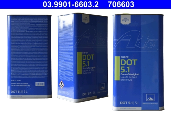 Гальмівна рідина SUPER DOT 5.1