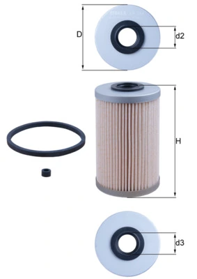 Mahle Фильтр топлива KX204D