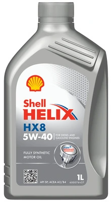 Shell Helix HX8 Synthetic 5W-40