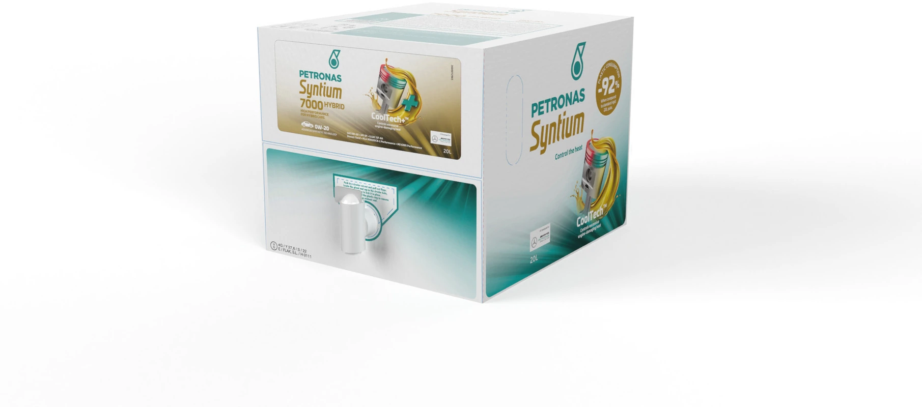 Моторна олива Syntium 7000 Hybrid 0W-20