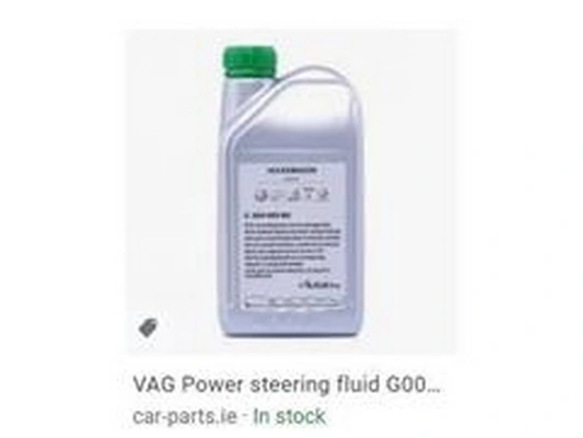 VAG Жидкость ГУР зеленая