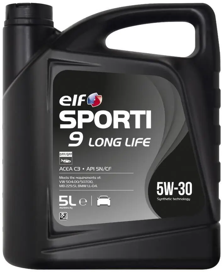 Elf SPORTI 9 LONG LIFE 5W-30