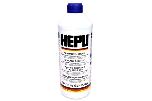 Hepu Antifreeze G11 (синій, готовий -37°С/-38°С)