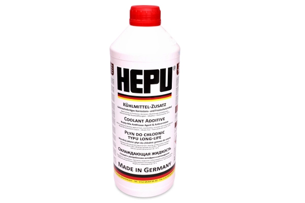 Hepu Antifreeze G12 (червоний, готовий -37°С)