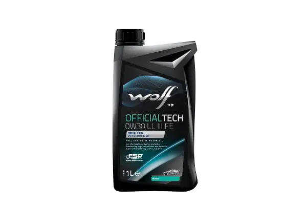 Моторна олива WOLF OFFICIALTECH 0W30 LL III FE