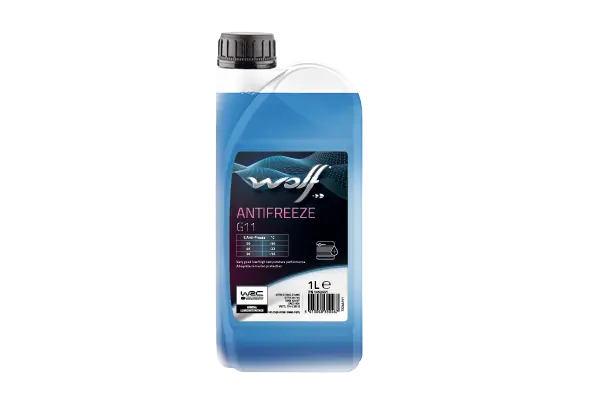 Антифриз WOLF ANTIFREEZE G11 (синій, концентрат -72°С)