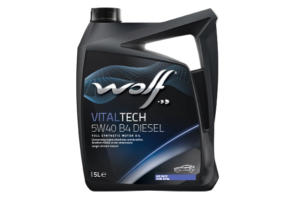 Моторна олива WOLF VITALTECH 5W40 B4 DIESEL