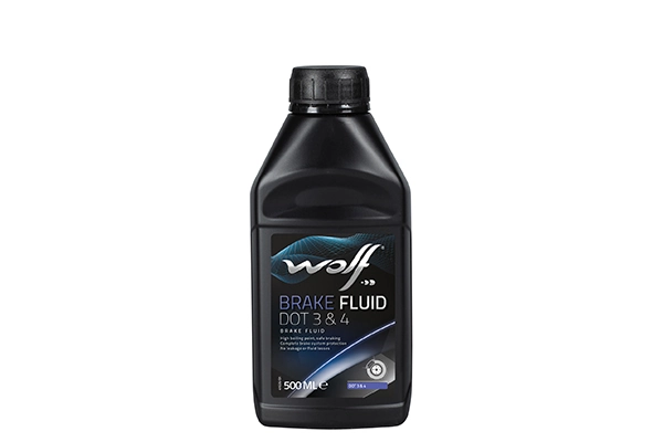 Гальмівна рідина WOLF BRAKE FLUID DOT 3 and 4