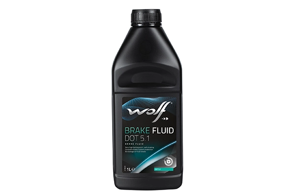 Гальмівна рідина WOLF BRAKE FLUID DOT 5.1