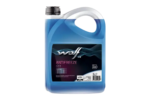 Антифриз WOLF ANTIFREEZE G11 (синій, концентрат -72°С)