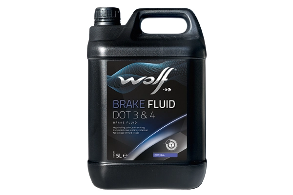 Гальмівна рідина WOLF BRAKE FLUID DOT 3 and 4