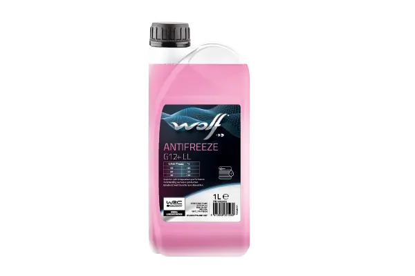 Антифриз WOLF ANTIFREEZE G12+ LL (рожевий, концентрат -72°С)