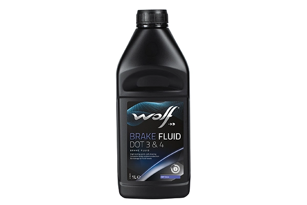 Гальмівна рідина WOLF BRAKE FLUID DOT 3 and 4