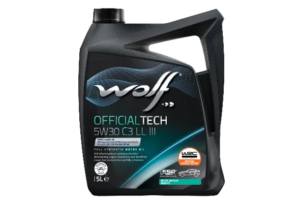 Моторна олива WOLF OFFICIALTECH 5W30 C3 LL III