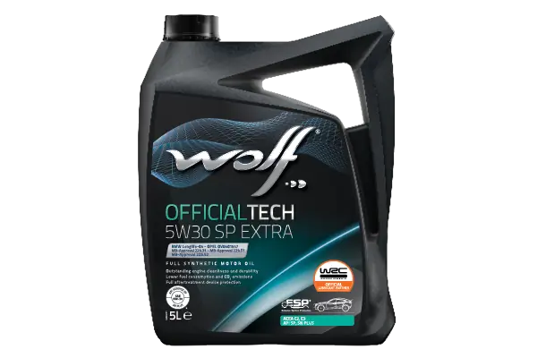 Моторна олива WOLF OFFICIALTECH 5W30 C3 SP EXTRA
