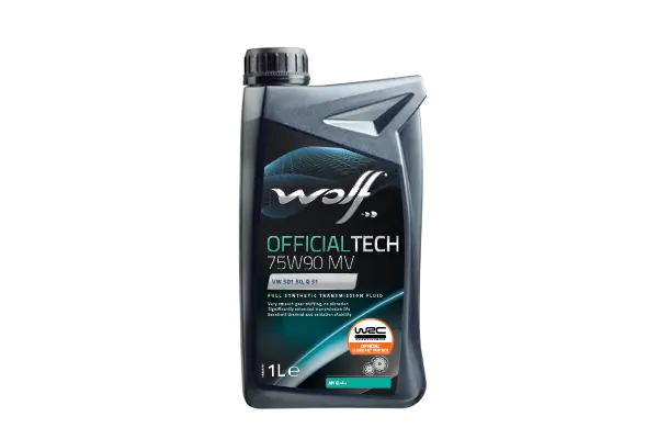 Олива коробки передач WOLF OFFICIALTECH 75W90 MV