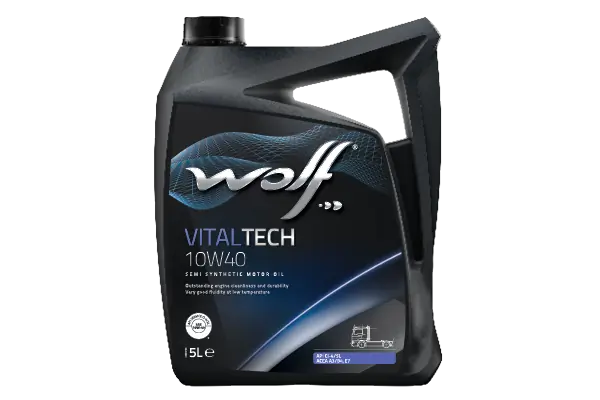 Моторна олива WOLF VITALTECH 10W40