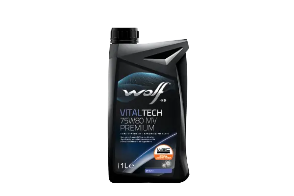 Олива коробки передач WOLF VITALTECH 75W80 MV PREMIUM