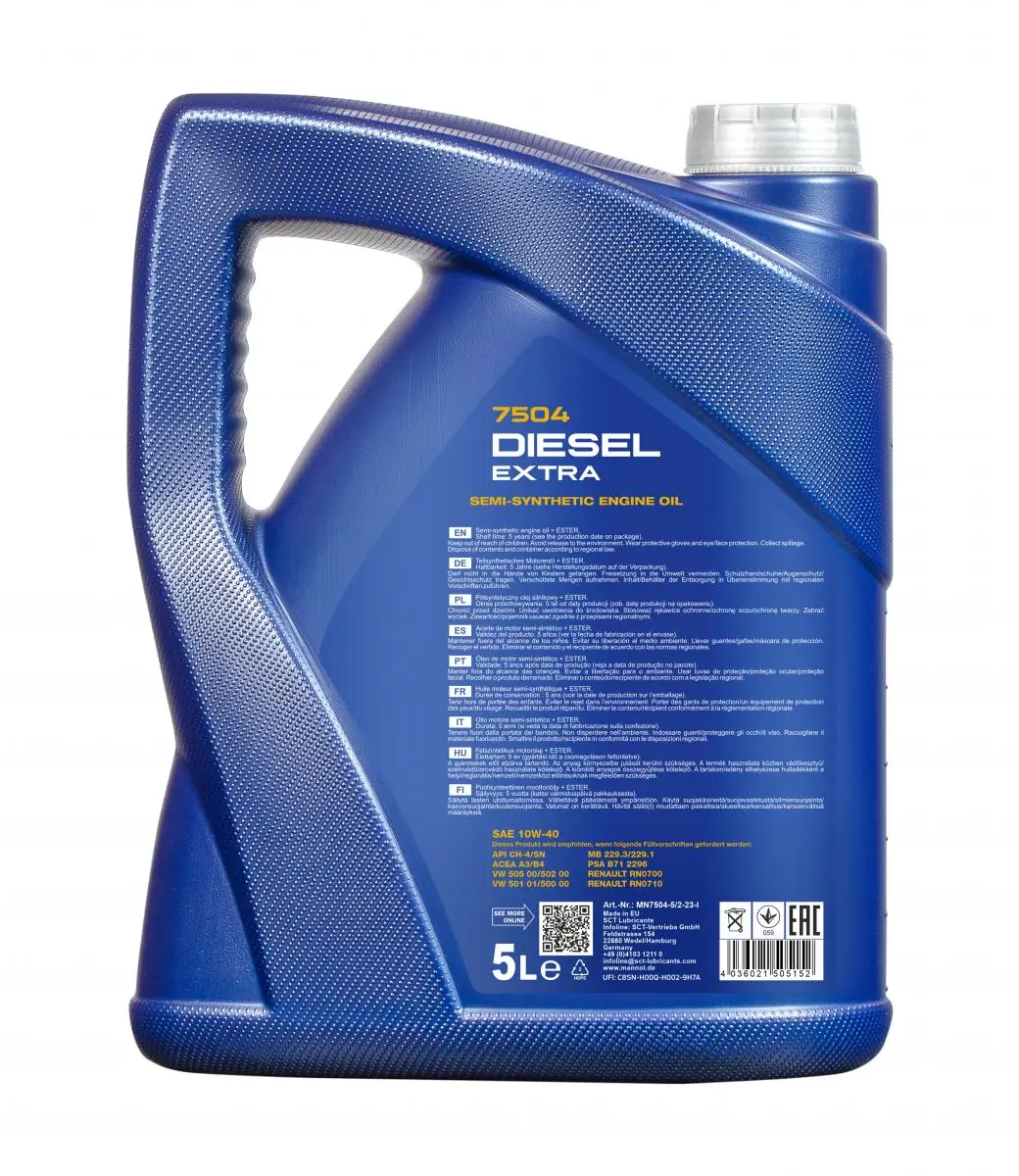 Mannol Diesel Extra 10W-40 CH-4/SL