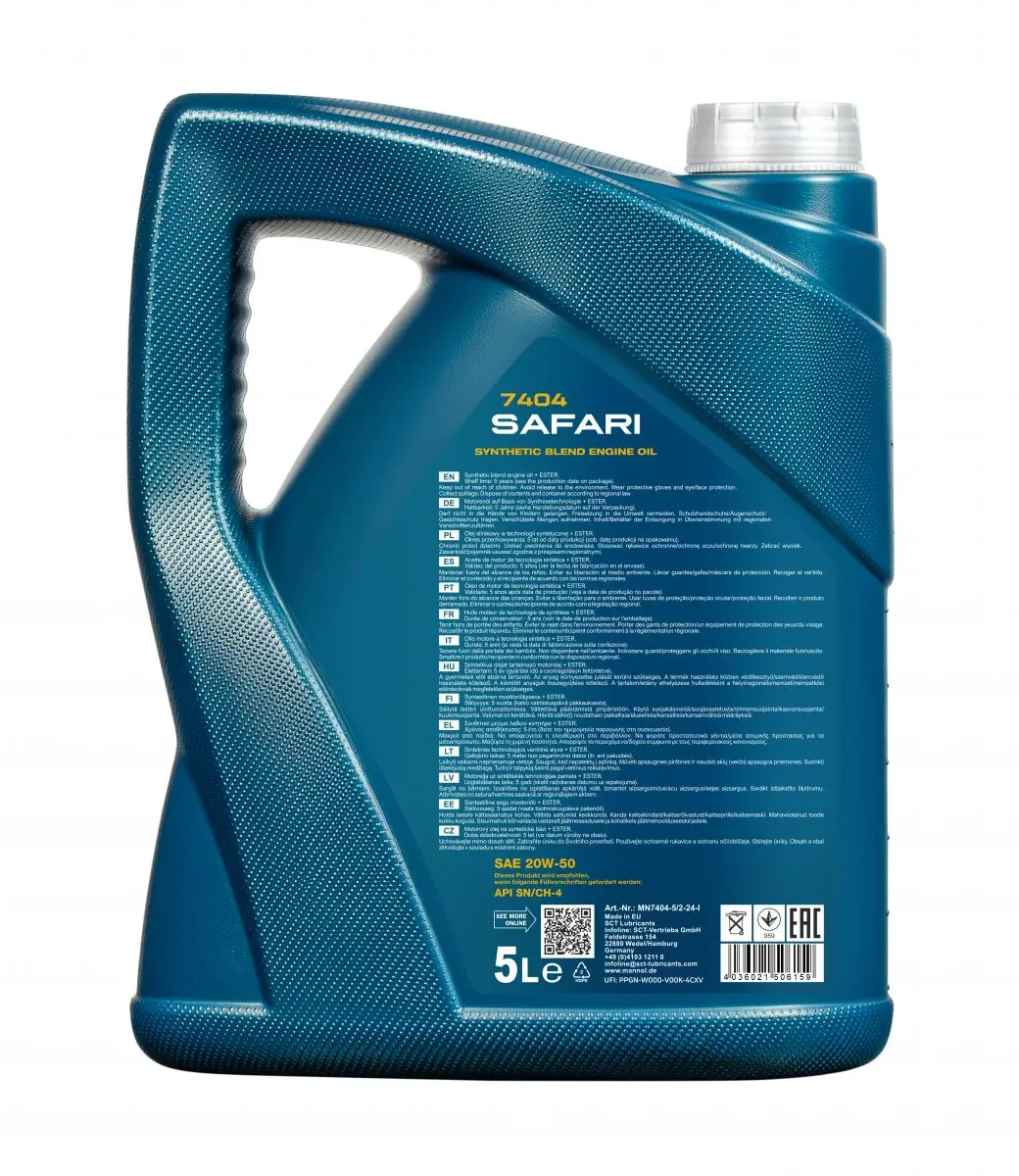 Mannol SAFARI 20W-50