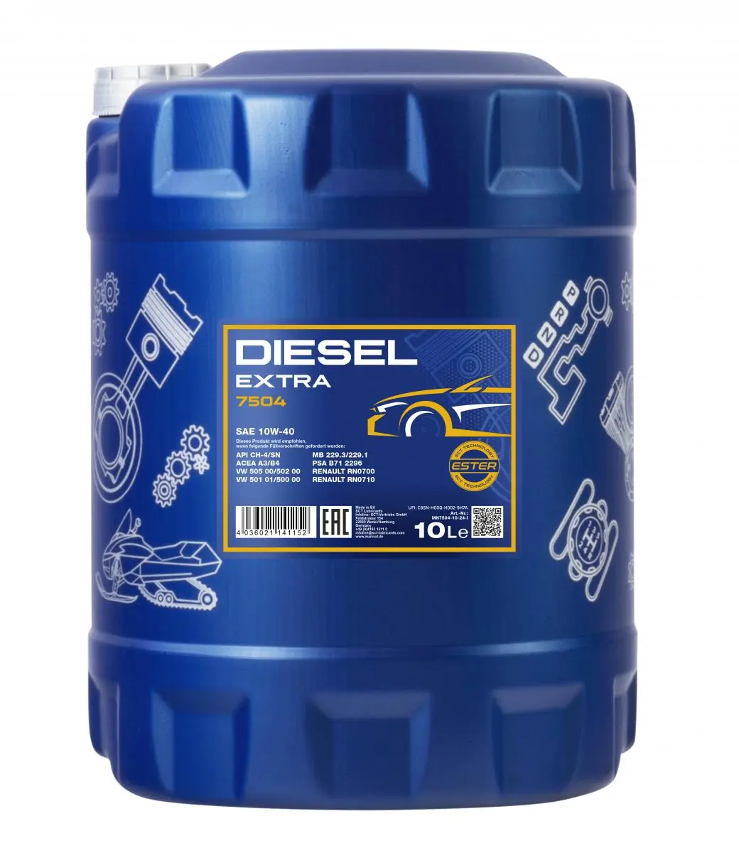 Mannol Diesel Extra 10W-40 CH-4/SL