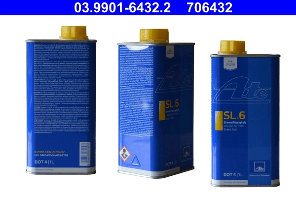 ATE Brake Fluid SL.6 DOT 4
