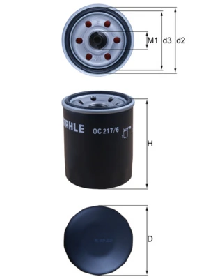 KNECHT Фільтр масляний