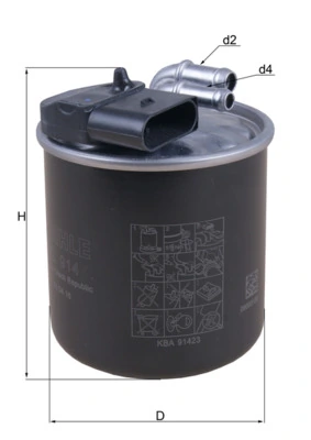 Mahle Фильтр топлива KL914