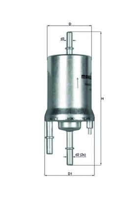 Mahle Фильтр топлива KL156/1