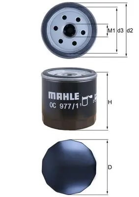 KNECHT Фільтр масляний