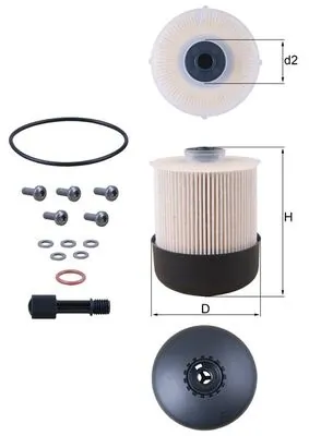 Mahle Фильтр топлива KX338/26D