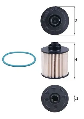 KNECHT Фільтр паливний