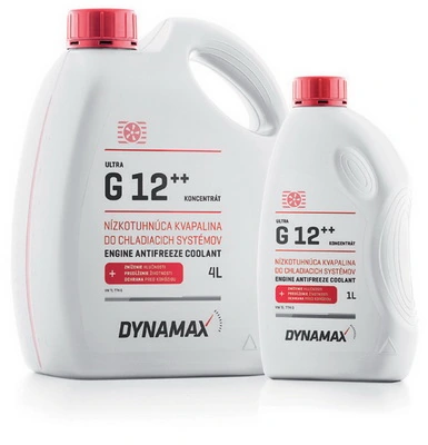 Конц. антифризу DYNAMAX COOL ULTRA G12 ++ (червоний, концентрат -74°С)