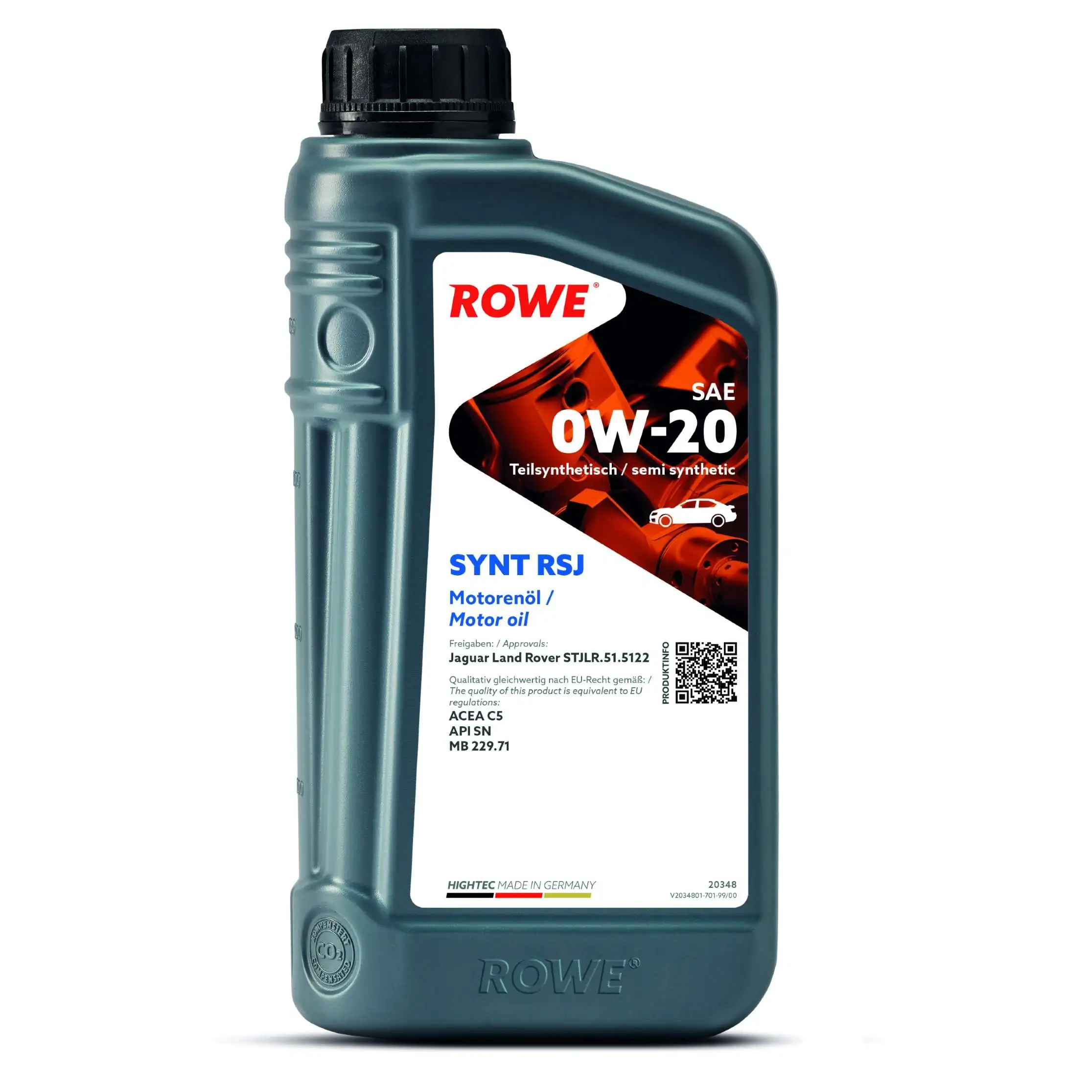 Моторна олива HIGHTEC SYNT RSJ SAE 0W-20 (20348)