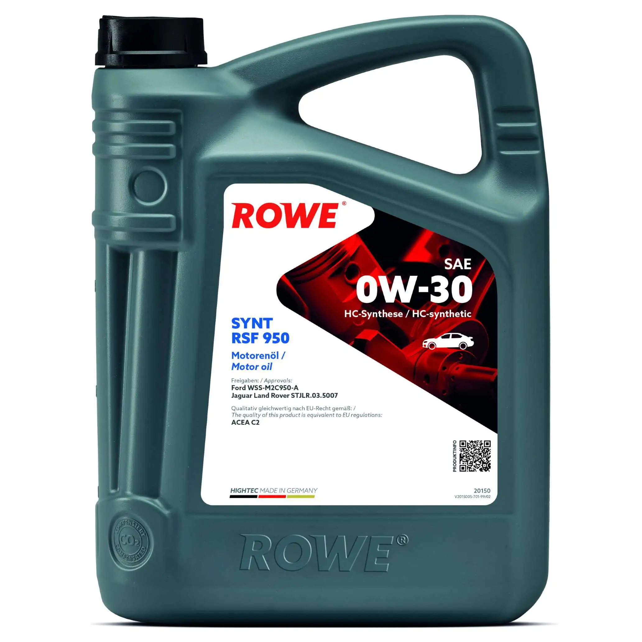 Моторна олива HIGHTEC SYNT RSF 950 SAE 0W-30 (20150)