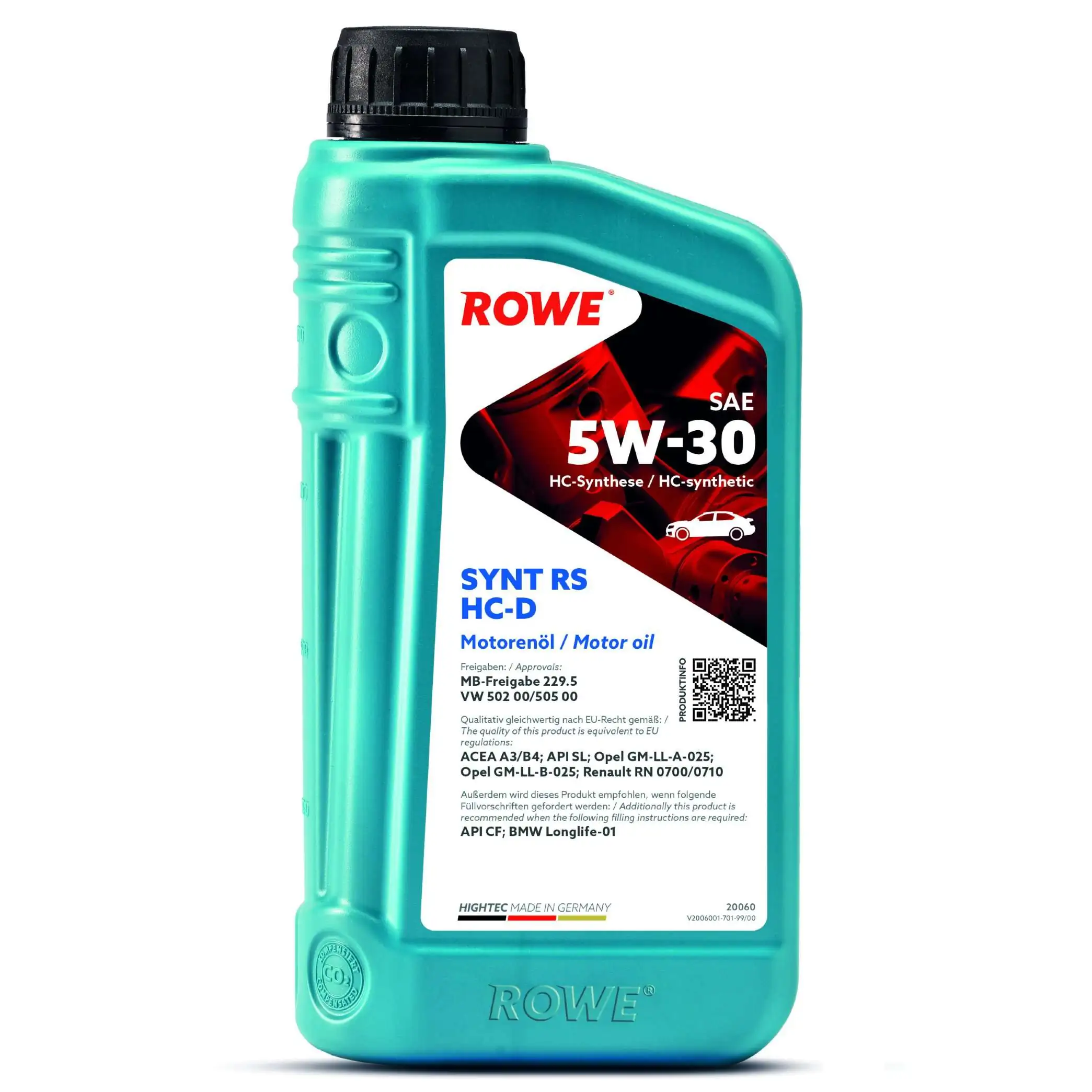 Моторна олива HIGHTEC SYNT RS HC-D SAE 5W-30 (20060)