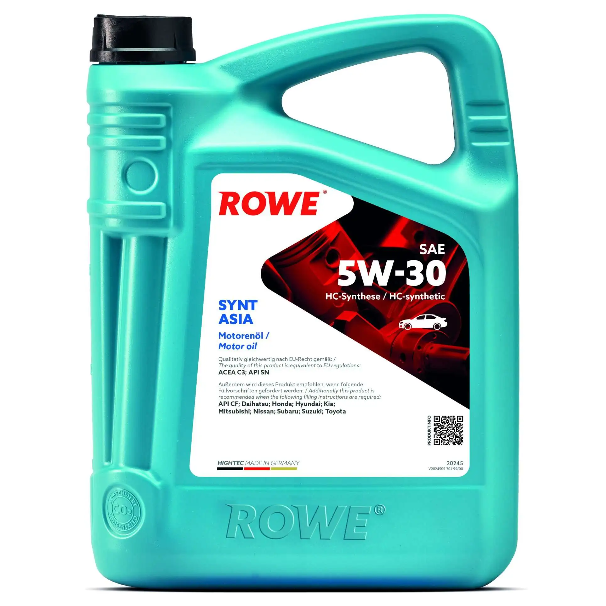 Моторна олива HIGHTEC SYNT ASIA SAE 5W-30 (20245)