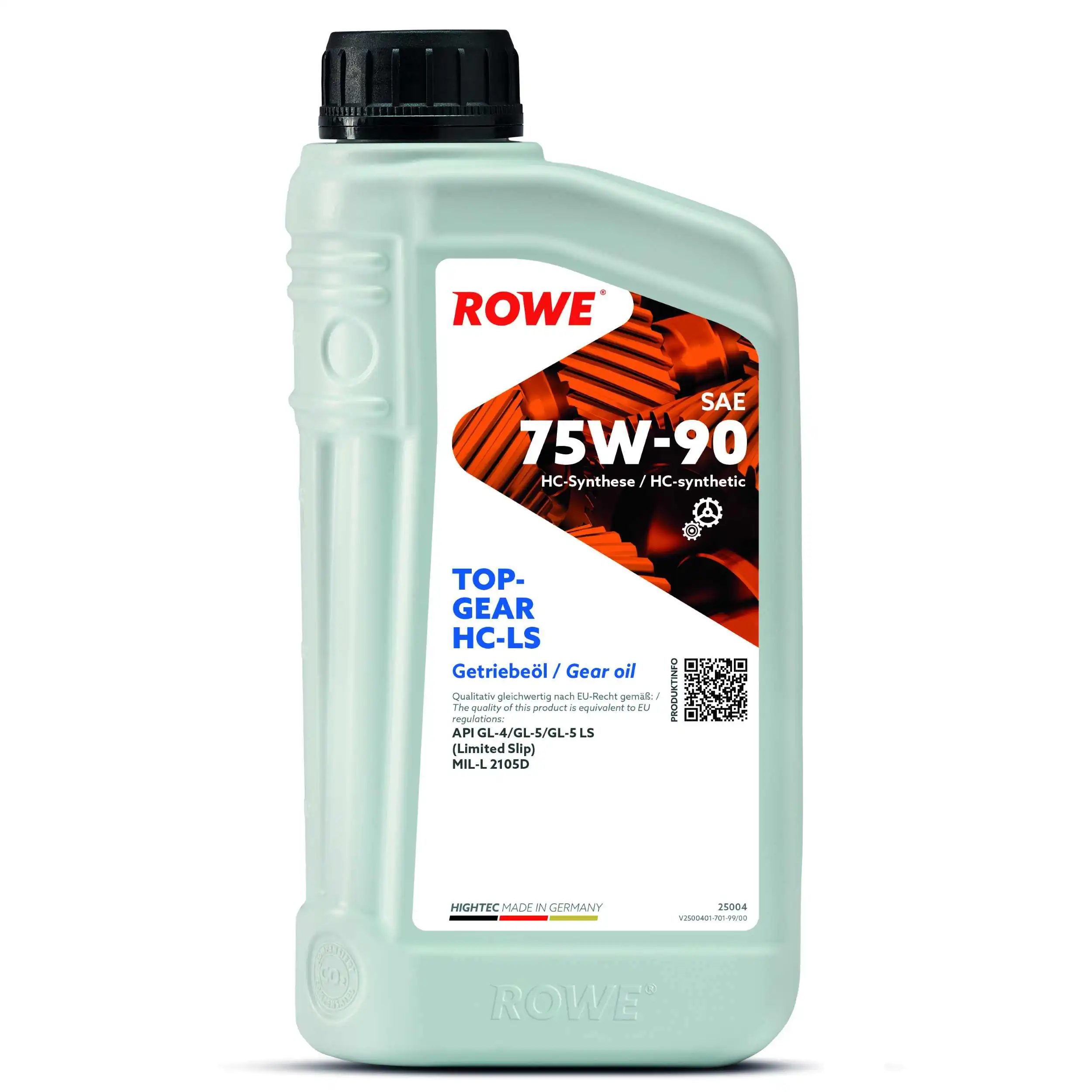 Олива коробки передач HIGHTEC TOPGEAR SAE 75W-90 HC-LS (25004)