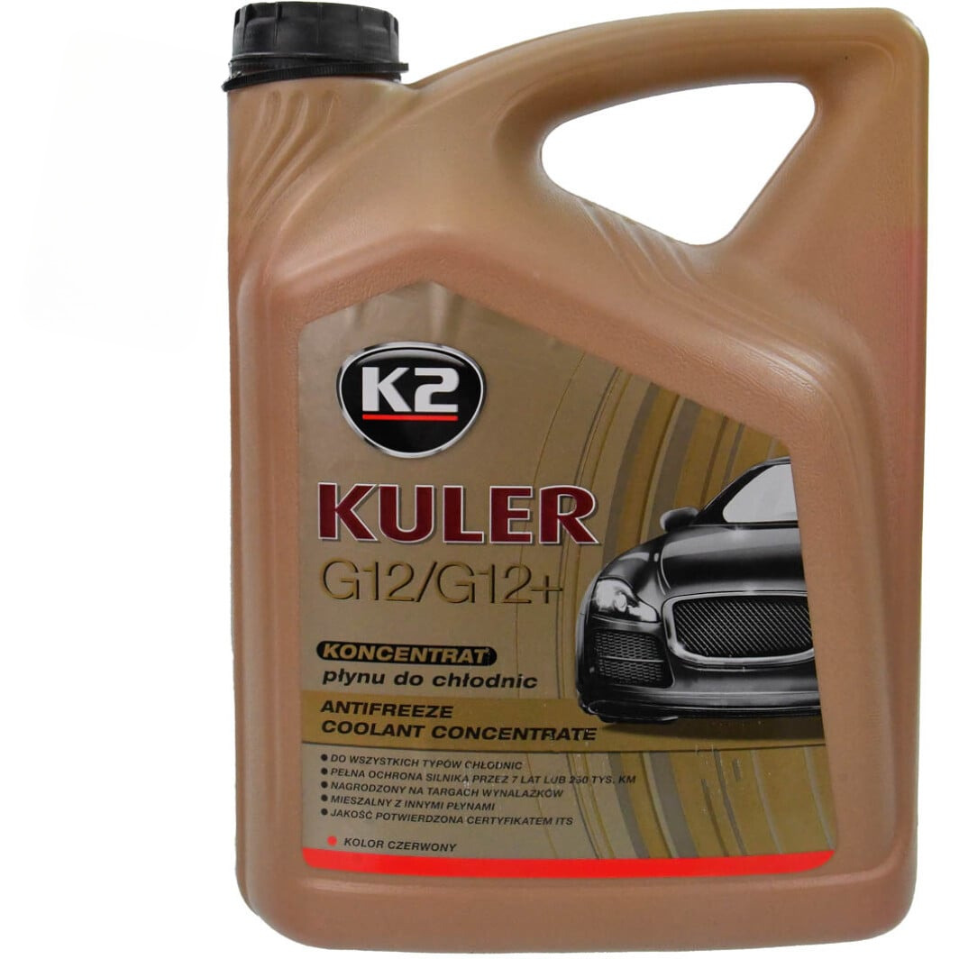 K2 Kuler G12+ Антифриз концентрат Червоний -80 °C